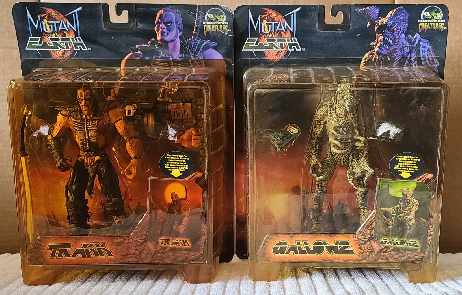 Stan Winston Creatures Mutant Earth Gallowz & Trakk 7&Prime; Action Figure