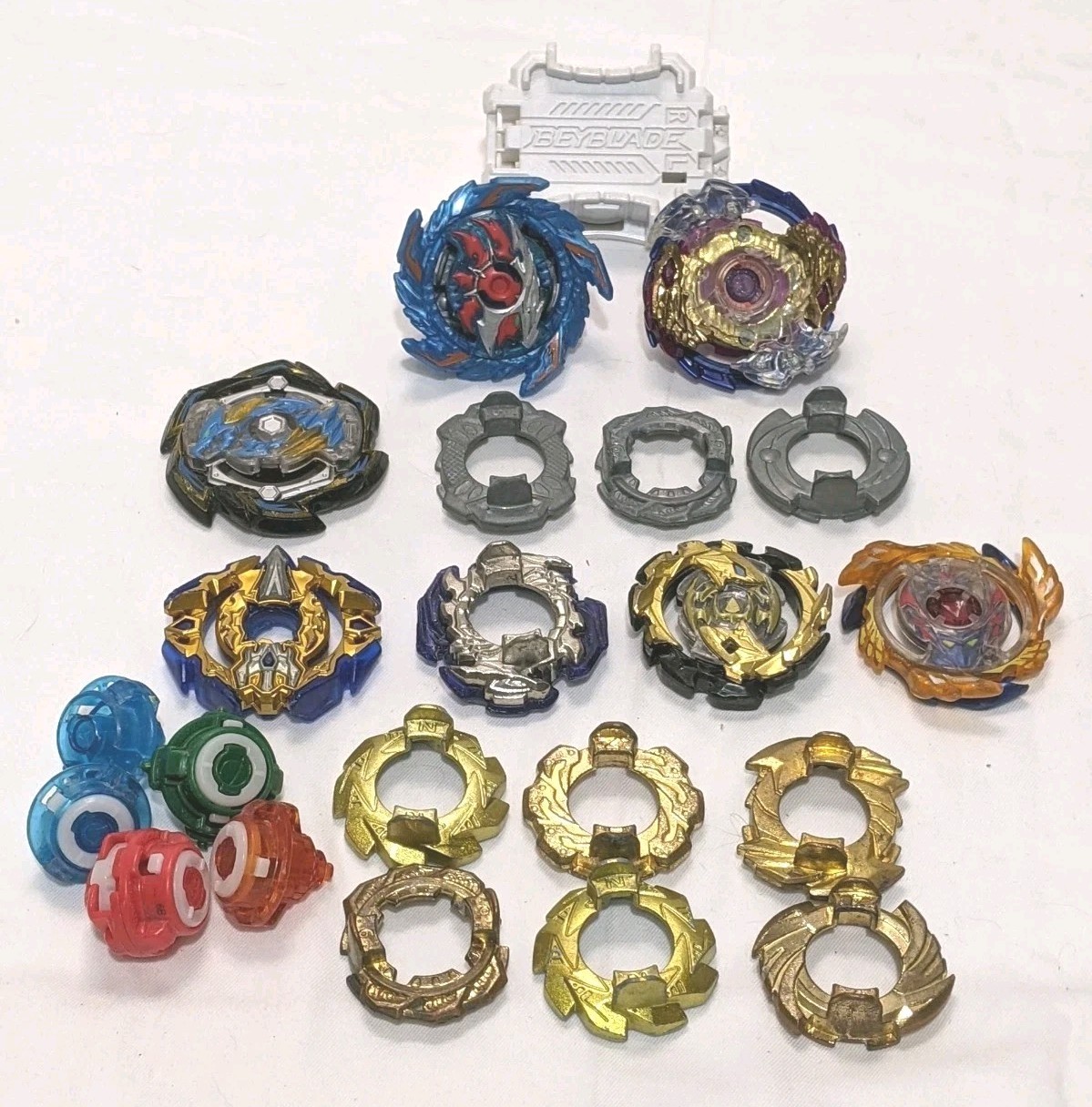 Hasbro & Takara Tomy Beyblade Burst Parts Mixed Lot Layers Discs Drivers