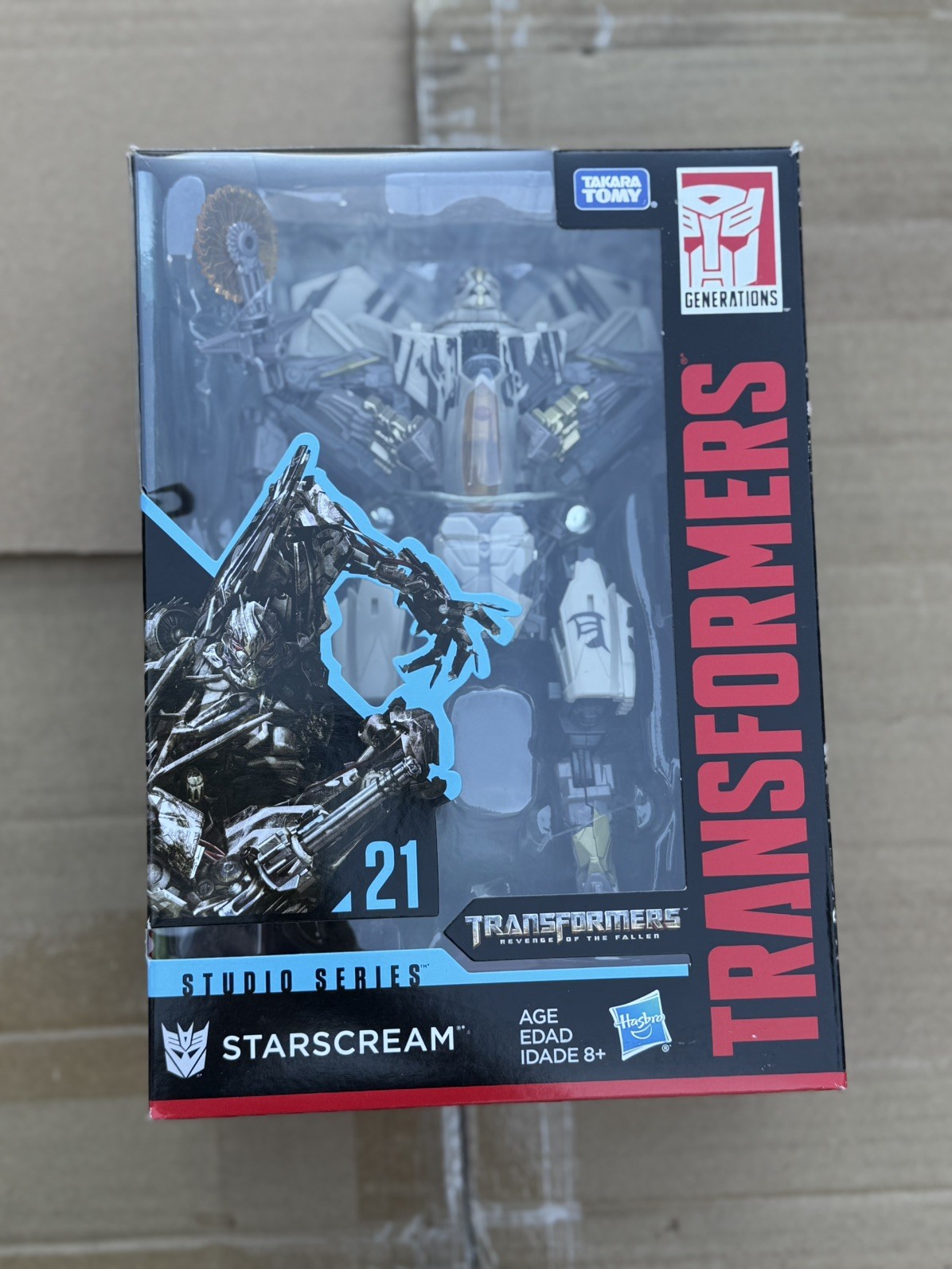 Hasbro Transformers Studio Series Starscream #21 SS21 Voyager Class Movie Figure