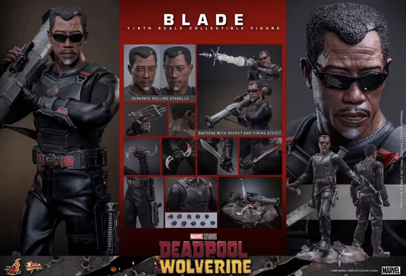 New Hot Toys MMS791 1/6 Deadpool & Wolverine Bladen Normal Ver. Figure in stock