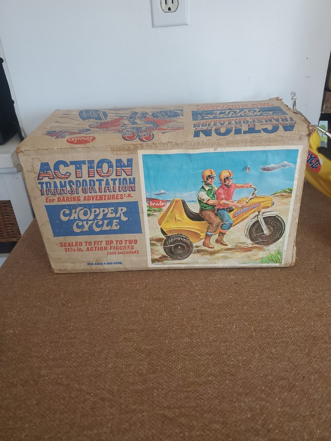 IRWIN ACTION TRANSPORTATION CHOPPER CYCLE IN ORIGINAL CATALOG BOX ORDER