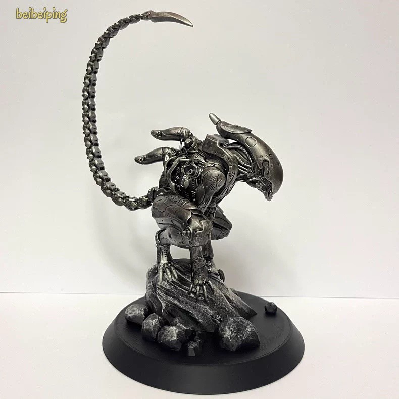 Alien Xenomorph Monster 22cm Resin Figure Handmade Model Decor Toy Statue Gift