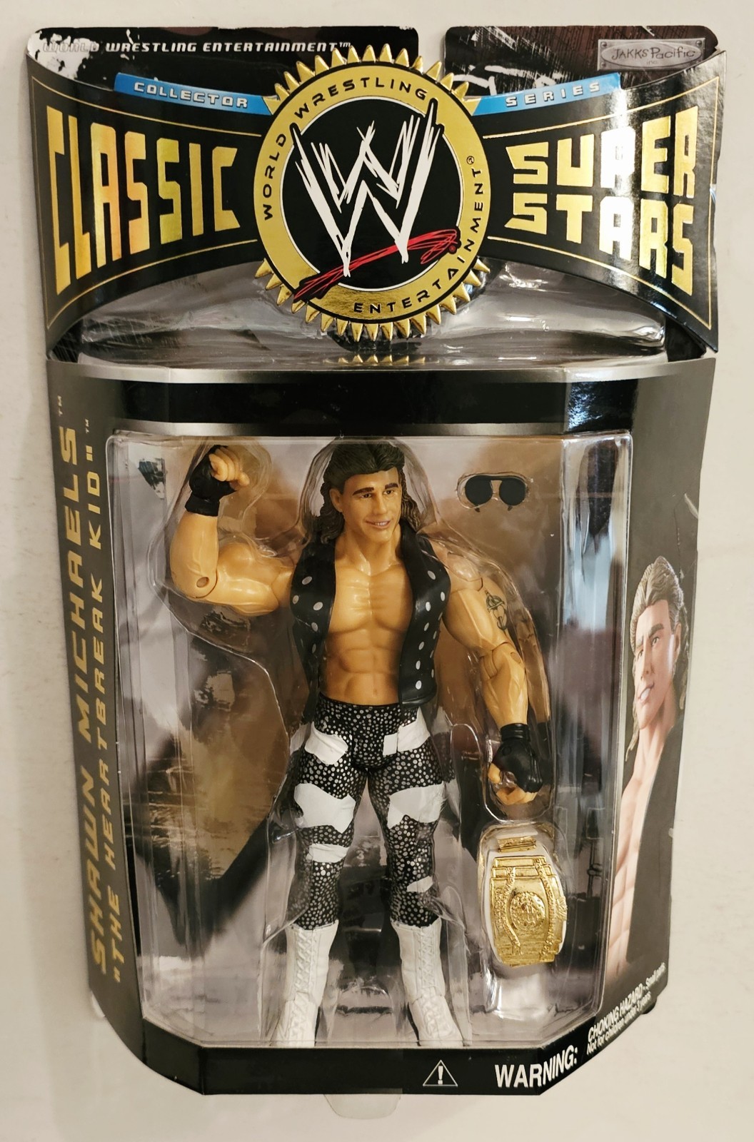 WWE CLASSIC SUPERSTARS SERIES 6 SHAWN MICHAELS « THE HEARTBREAK KID » FIGURE