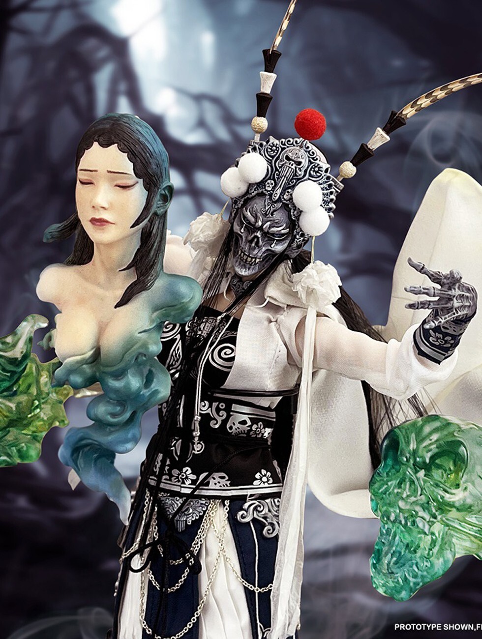 303 Toys 1/6 Scale 12&Prime; Chinese Legends Series Lady White Bone Exclusive Version