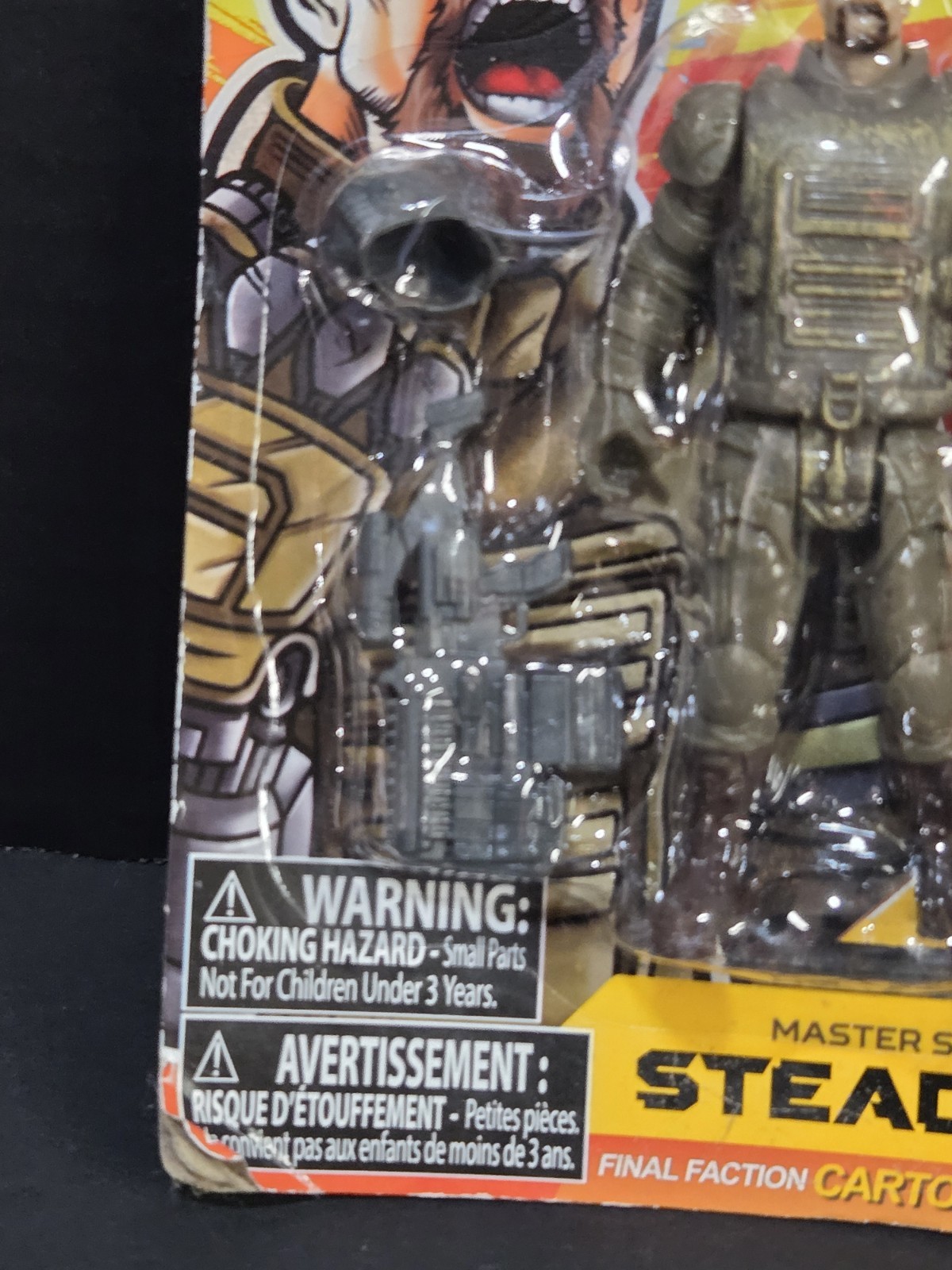 Final Faction ~ Master Sergeant Steadfast ~ Alpha Team 1 ~ Action Figure