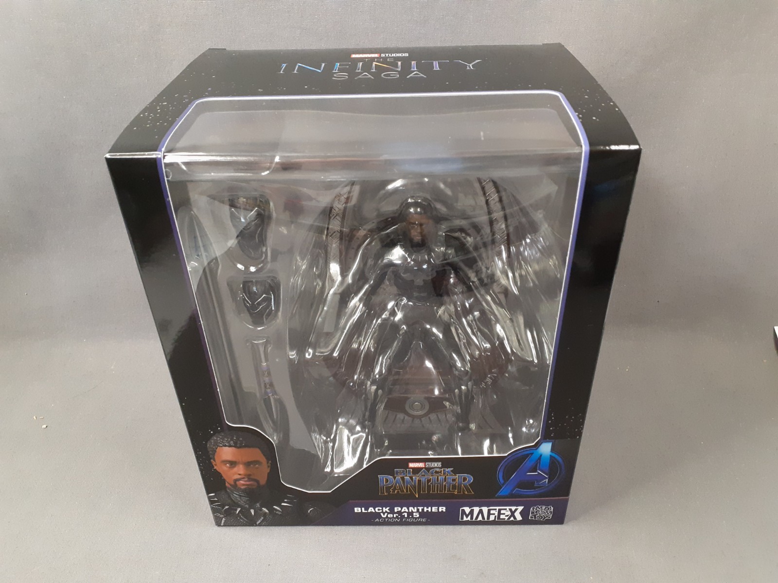 MAFEX No.230 MAFEX BLACK PANTHER Ver.1.5 Medicom Toy Japan Genuine NEW