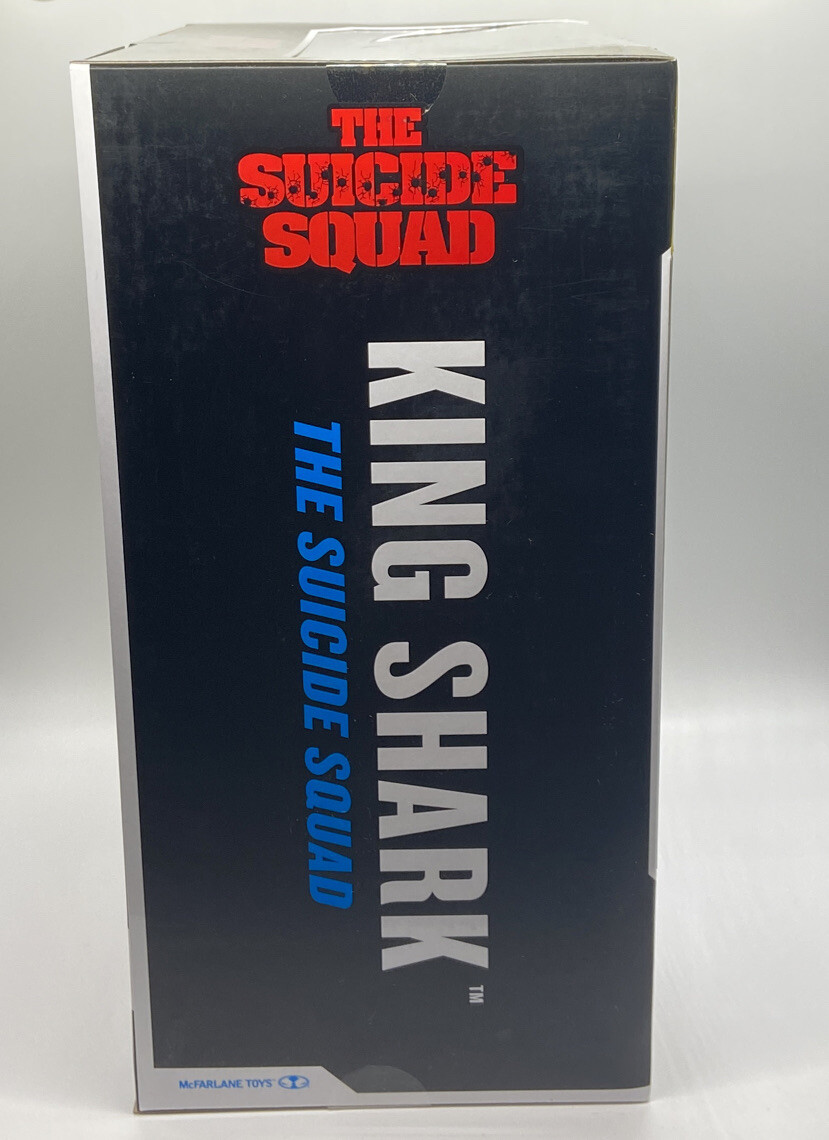 MCFARLANE MULTIVERSE KING SHARK FIGURE SUICIDE SQUAD GOLD LABEL MEGAFIG NANAUE