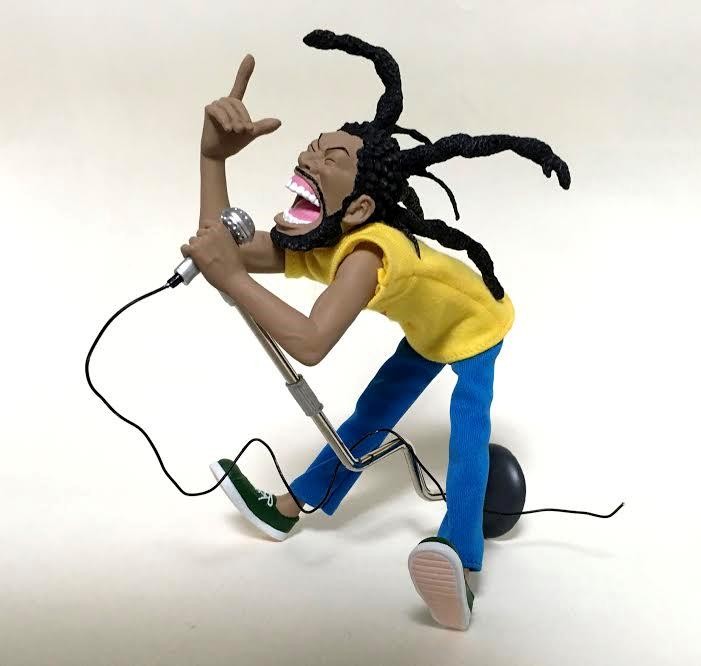 H.R. BAD BRAINS STATUETTE ABS/PVC FIGURE FIGURE PRESSPOP SOF&rsquo;BOY TOMOHIRO YASUI