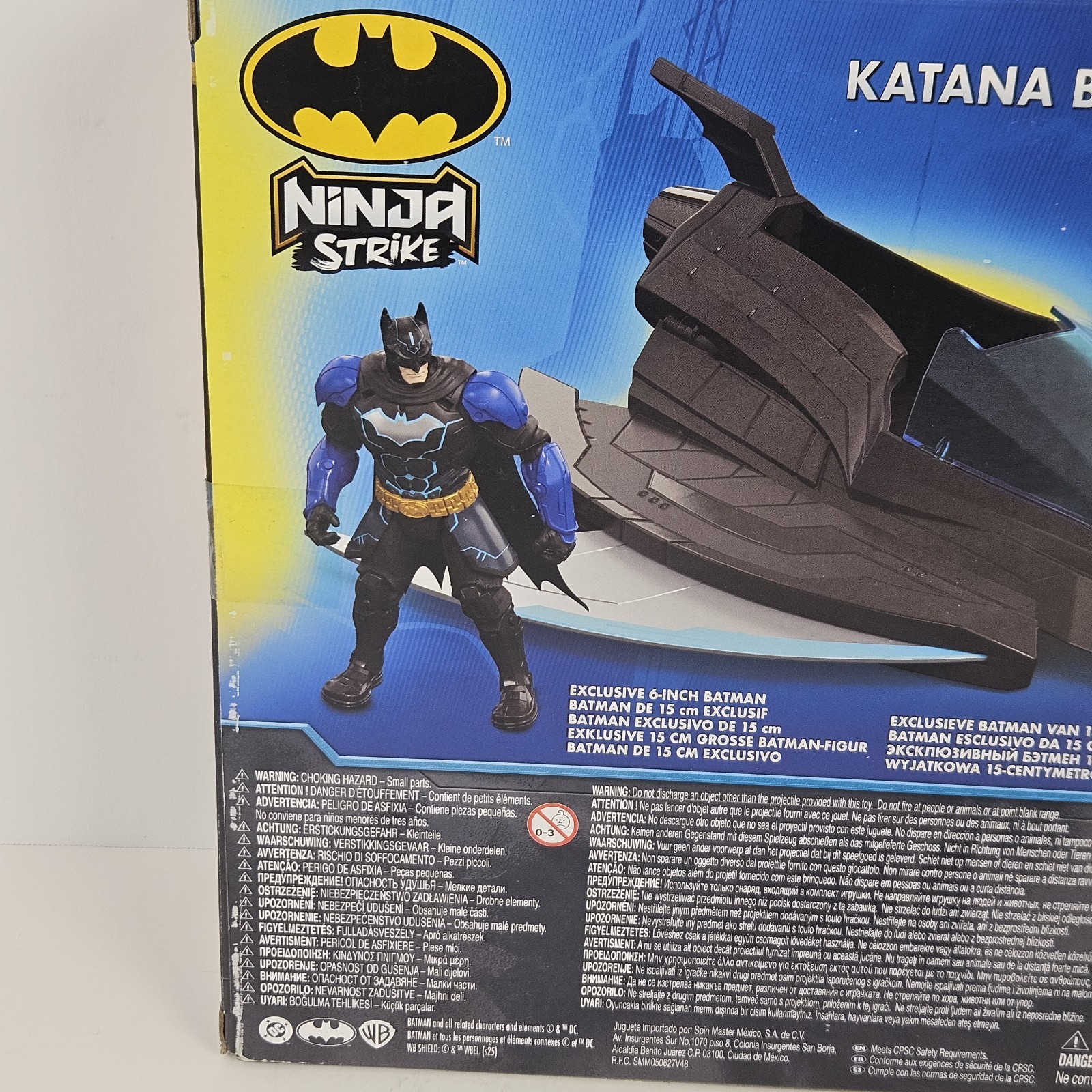 DC Comics Batman Ninja Strike Katana Blade Batwing & 6&Prime; Action Figure Toy NEW!