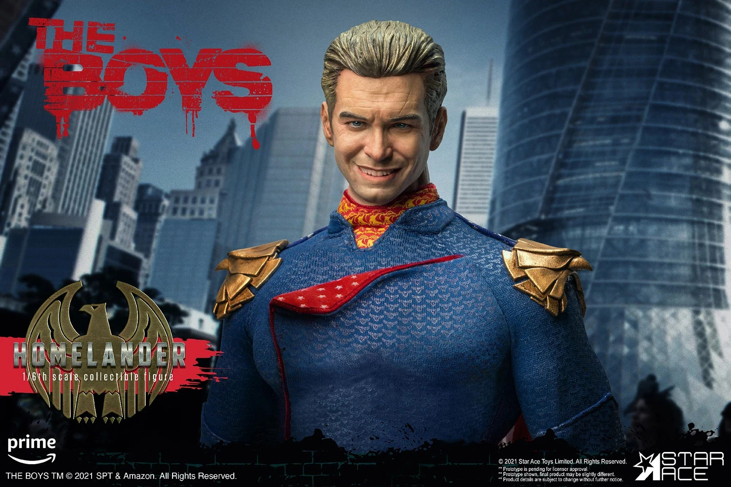 Homelander (Deluxe Version) Sixth Scale Figure Star Ace Toys 2022