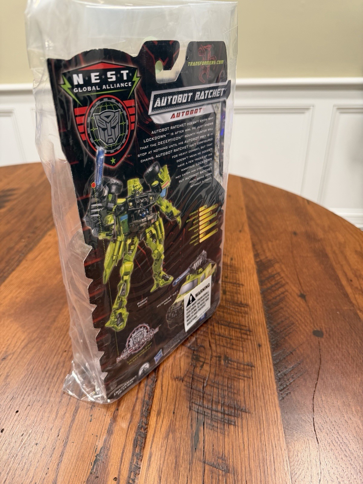 Transformers ROTF Autobot Ratchet N.E.S.T 2009 Mint Factory Sealed