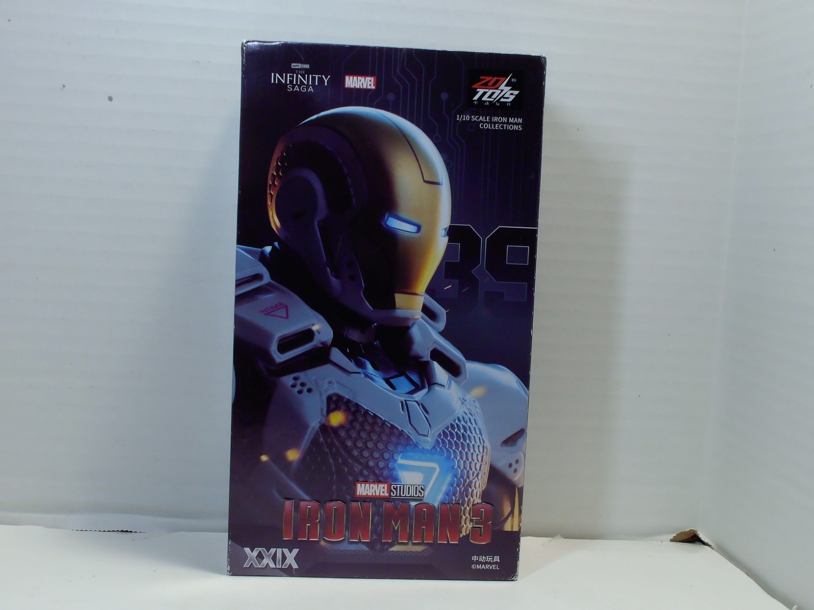 Marvel Avengers Iron Man Mark 39 XXIX MK39 Ironman Toy Action Figure Model