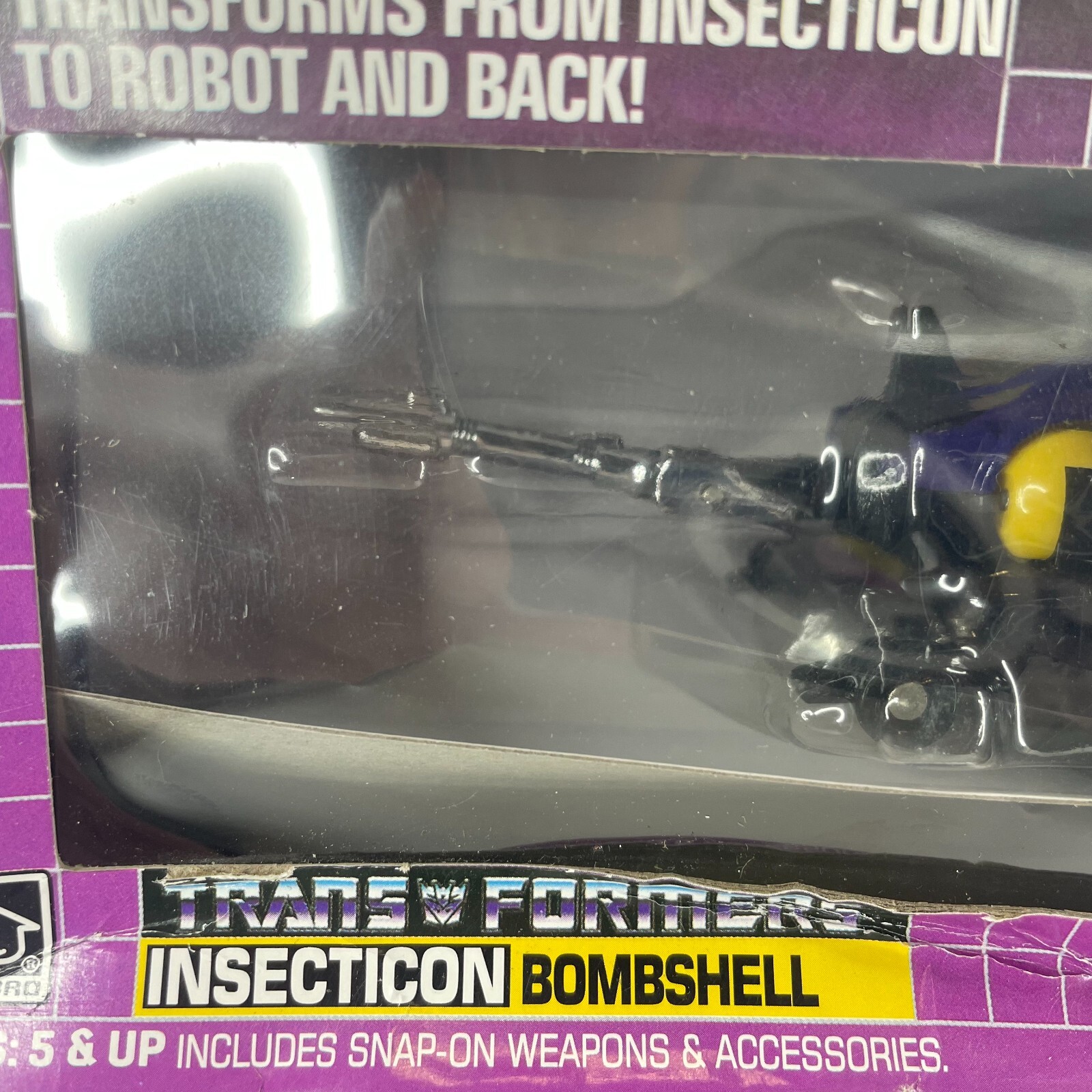 3 Pcs Transformers G1 Insecticon Team Bombshell Shrapnel Kickback Action Figure