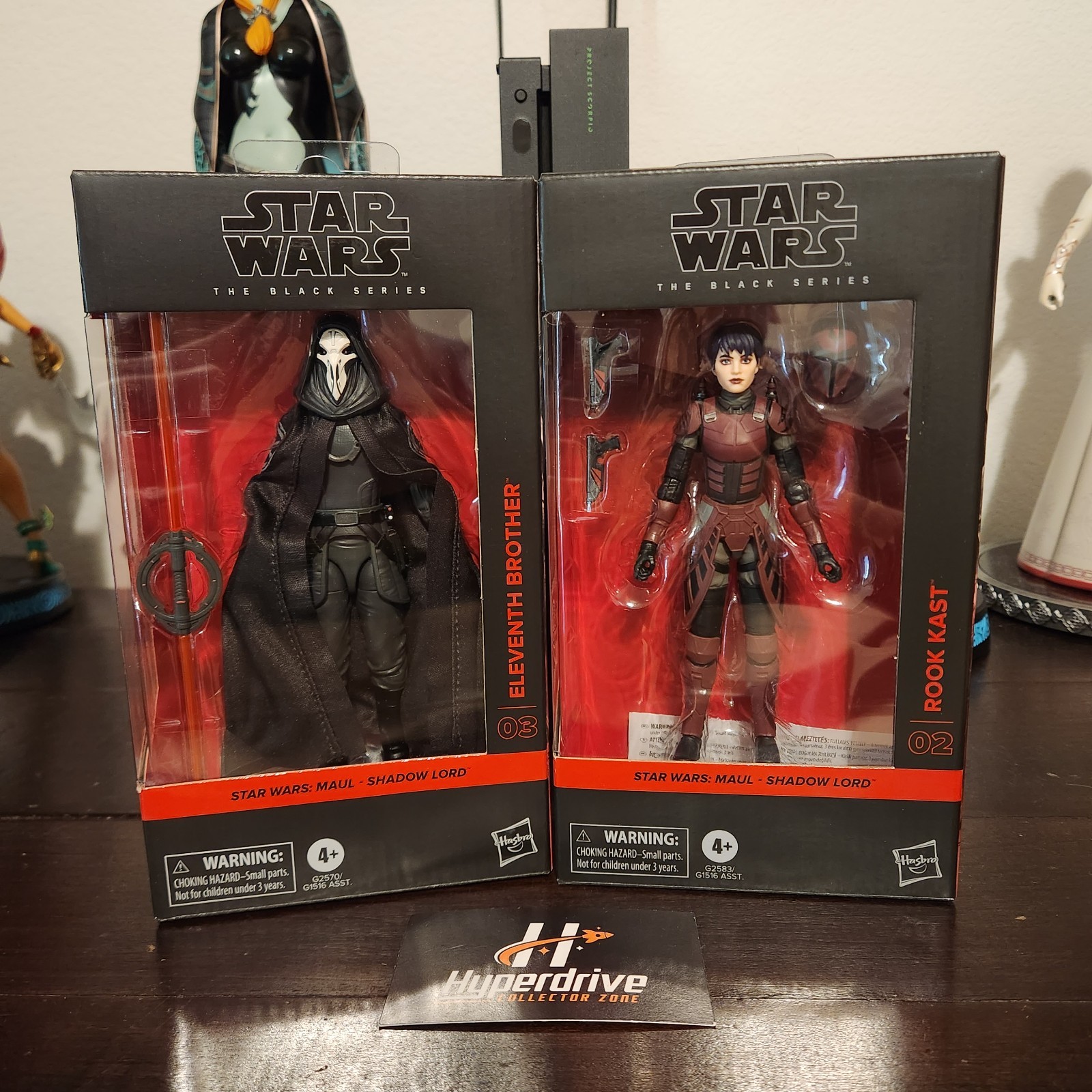 Star Wars: The Black Series Maul: Shadow Lord Eleventh Brother & Rook Kast Set