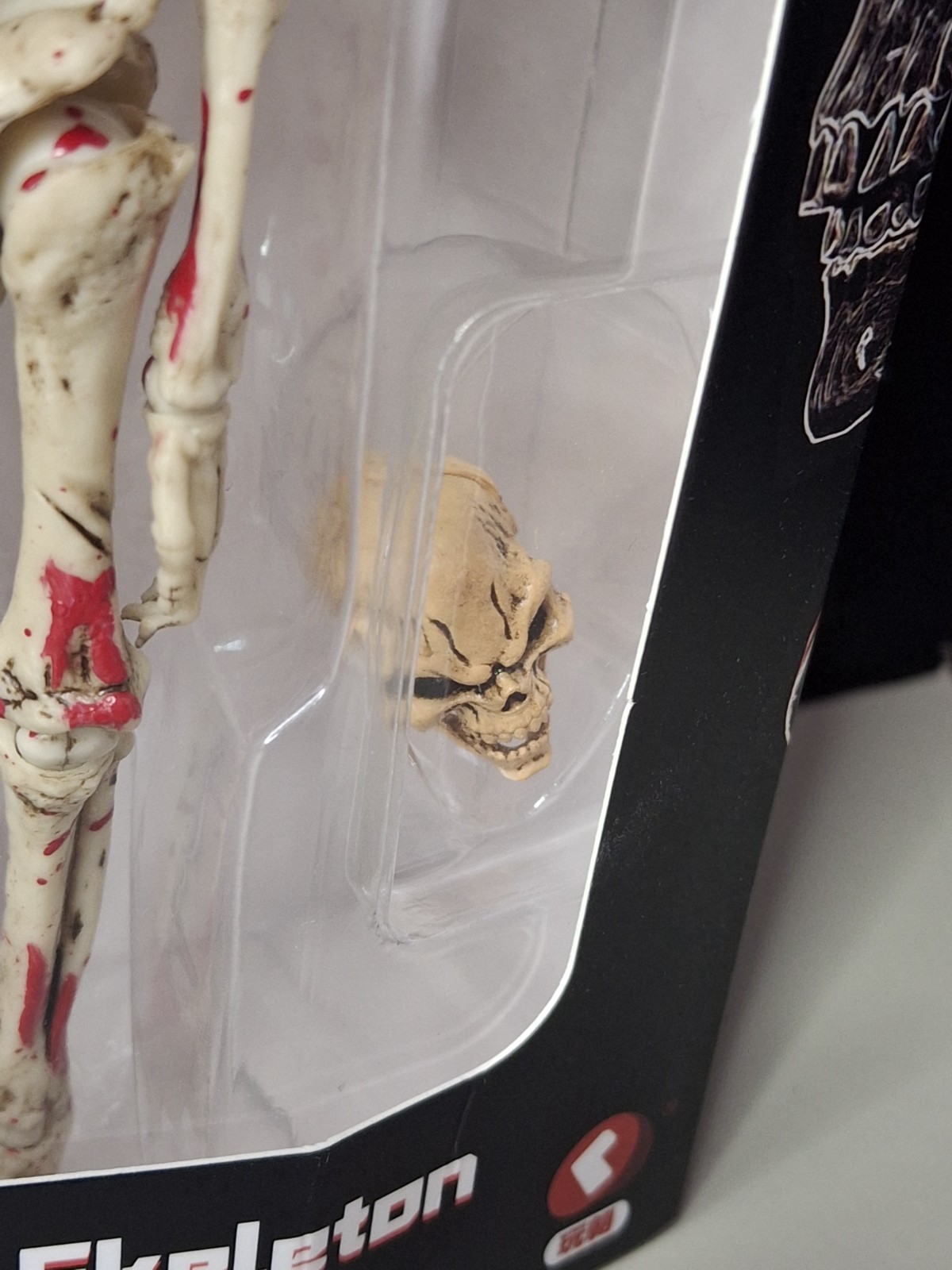 BLOODY Human Skeleton Articulated Model 1/12 Figure KEEPGOING Biology Class