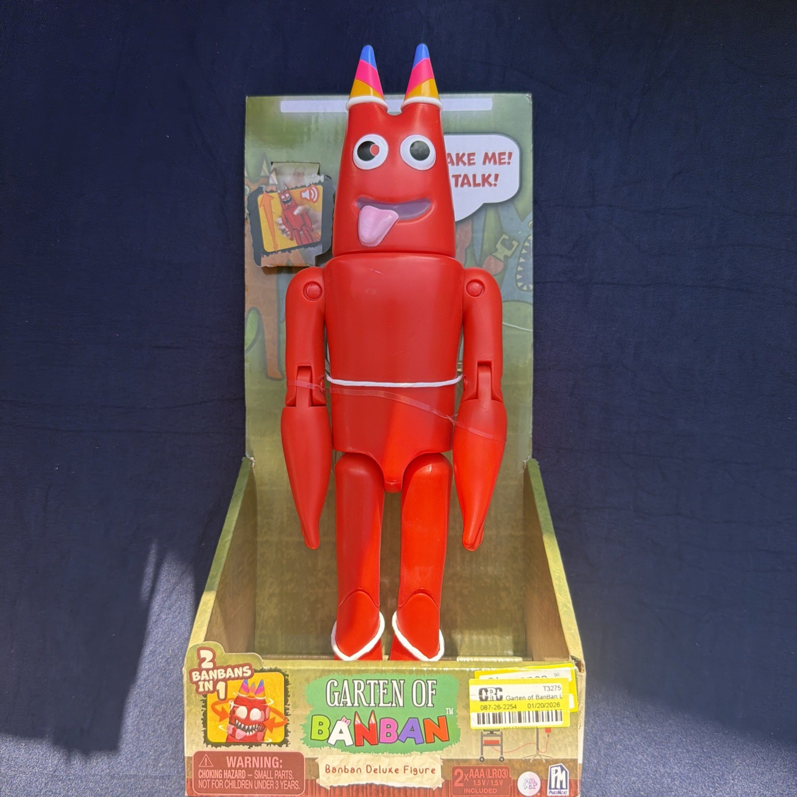 GARTEN OF BANBAN 12&Prime; Deluxe Talking BANBAN Figure 2 IN 1 – New Ships Free