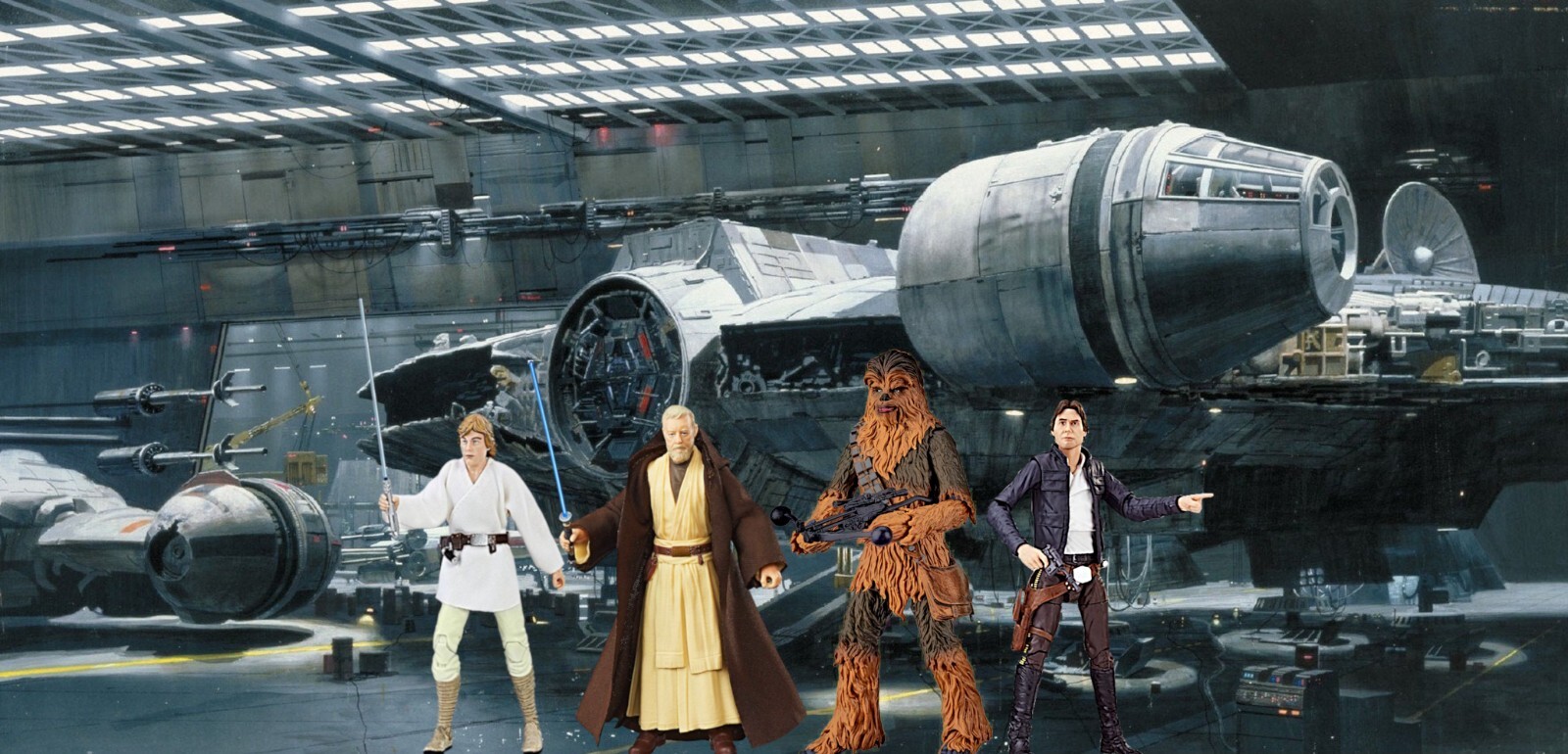 Star Wars Hasbro Kenner Black Series 6&Prime; 3.75&Prime; Action Figure Diorama Backdrop #6