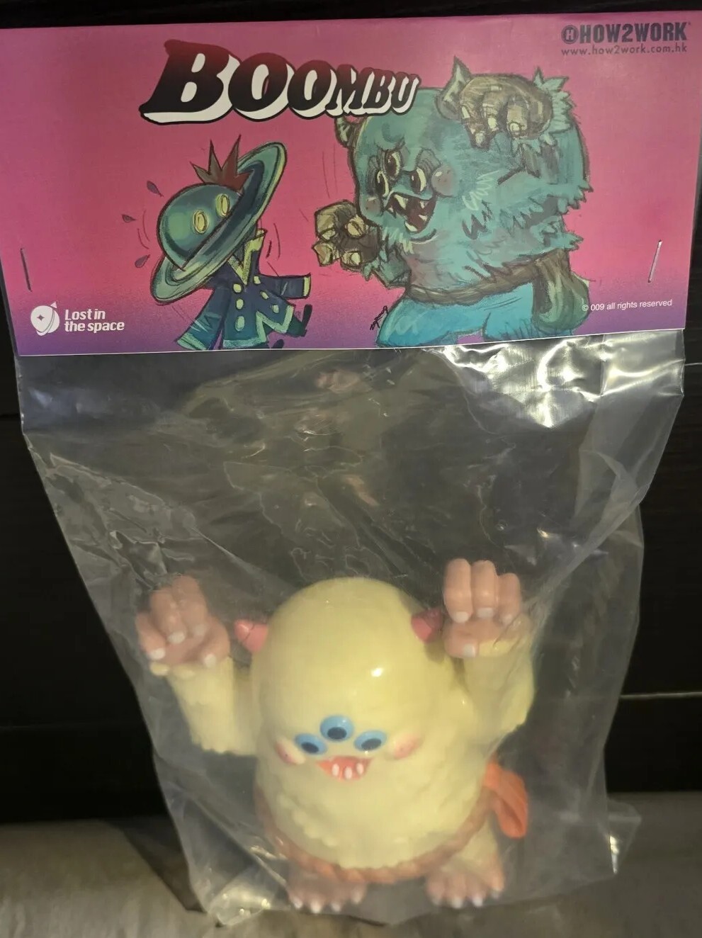 How2work Boombu Sofubi Toy Vinyl Figure 8 Inches