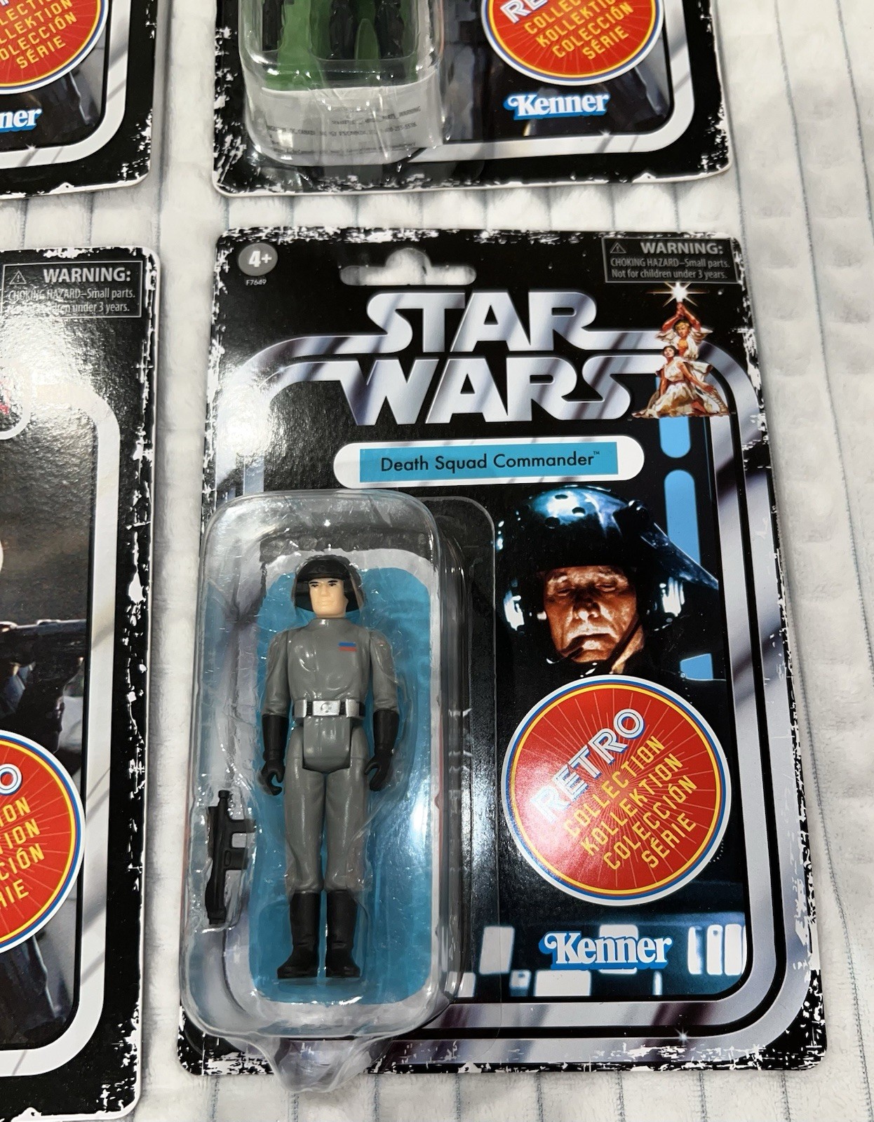 Star Wars Retro Collection Death Squad Commander/Death Trooper LOT OF 4!! MOC