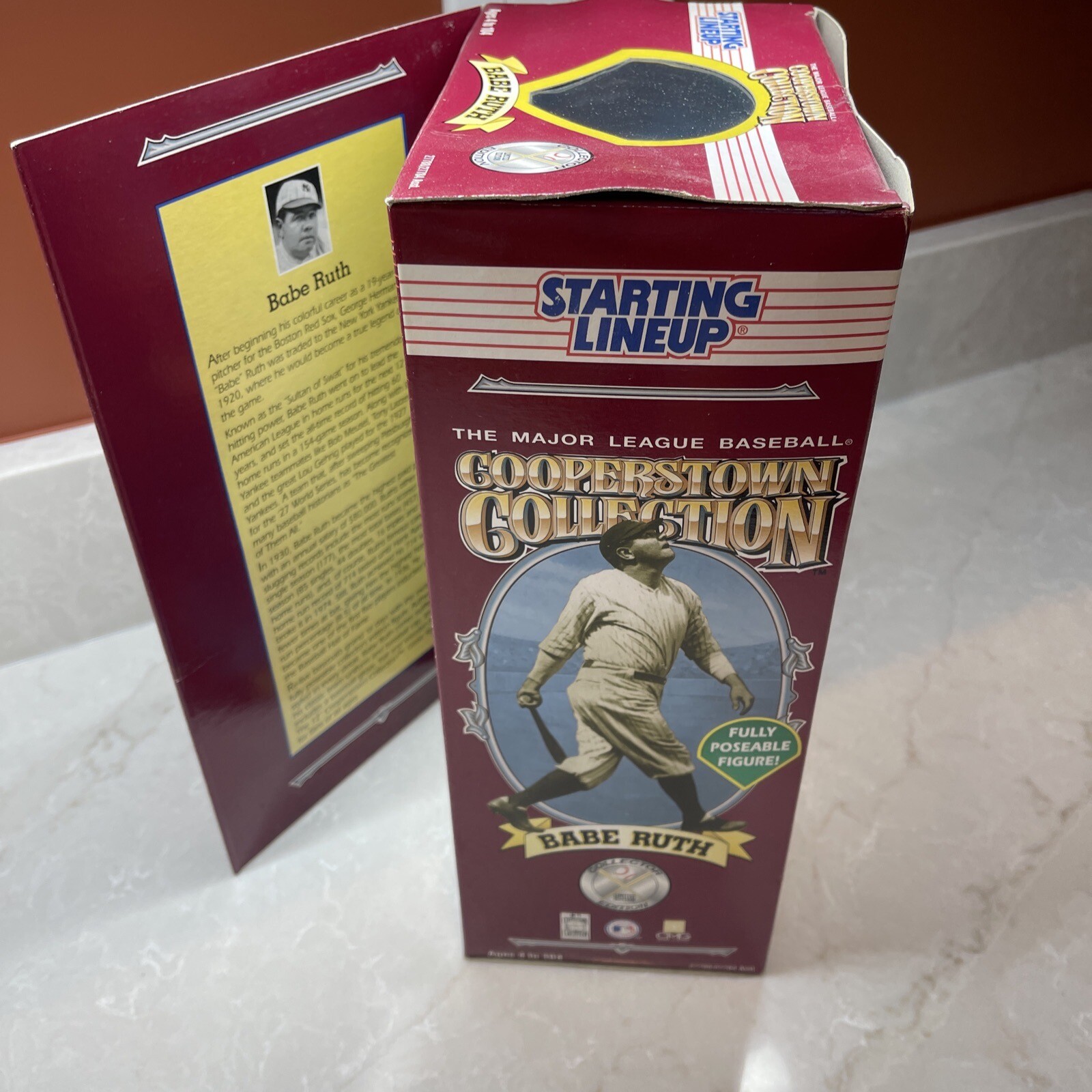 Babe Ruth MLB Cooperstown Collection Starting Lineup Limited Edition 12&Prime; Figure