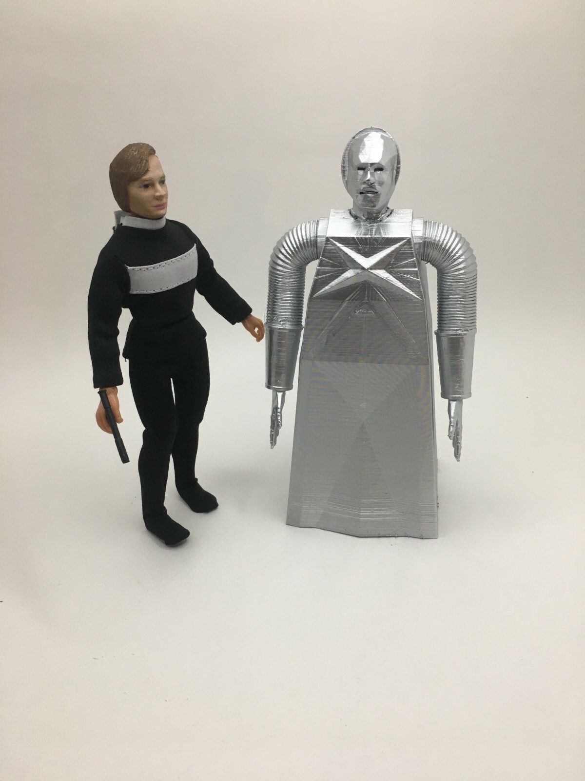 Custom LOGANS RUN BOX ROBOT MEGO SCALE for 8 INCH FIGURES ** ROBOT ONLY ***