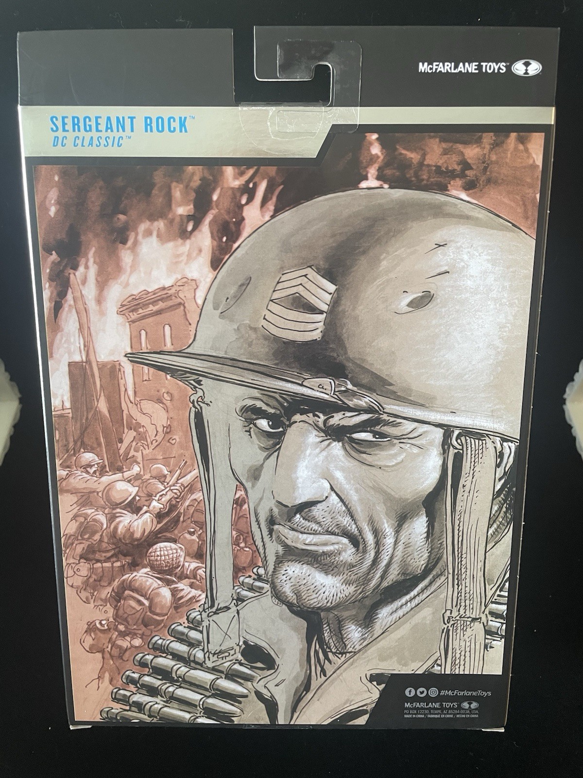 Sergeant Rock McFarlane Collector Edition ~ NEW