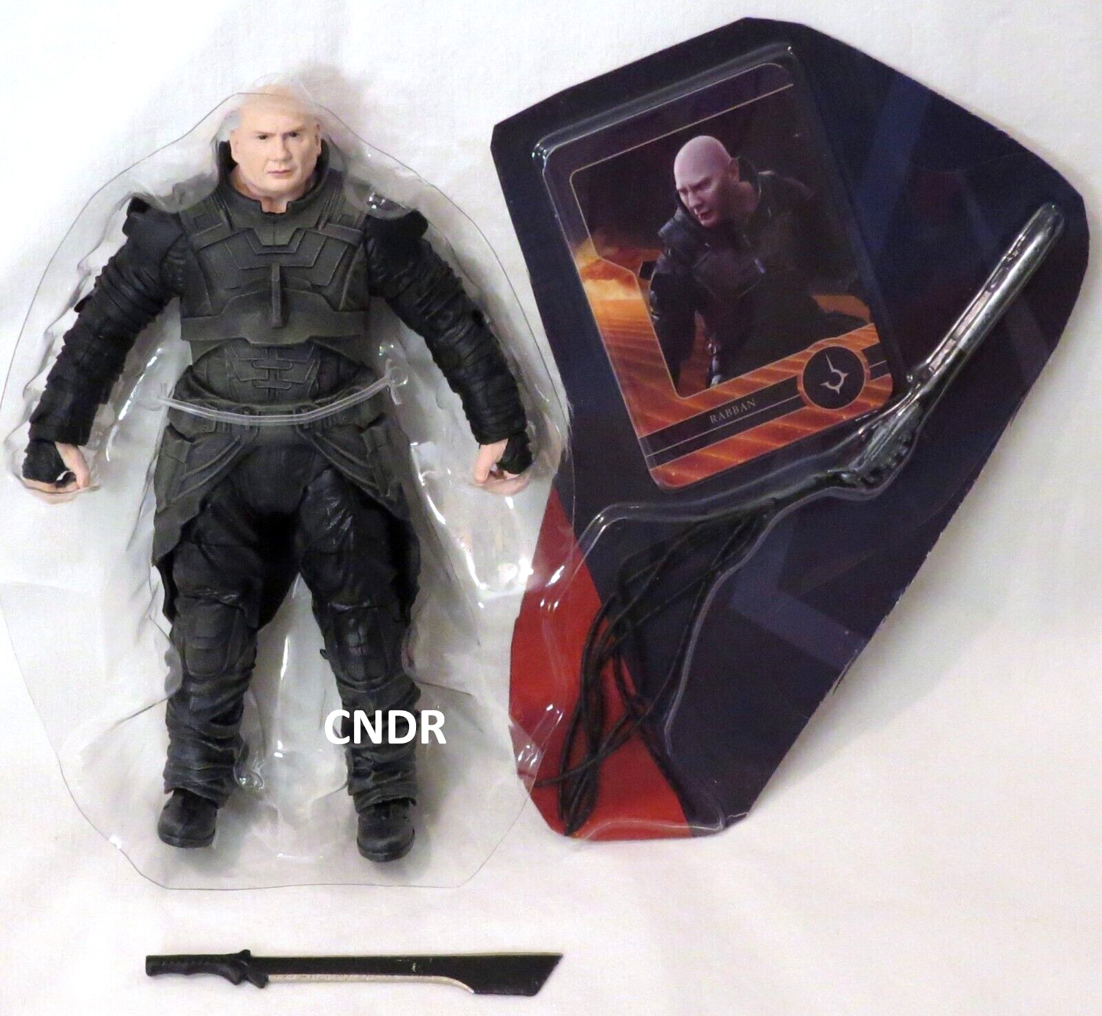 McFarlane Toys Dune Part 2 LOOSE 7&Prime; Figure RABBAN from 2 Pack NO Gurney Halleck!