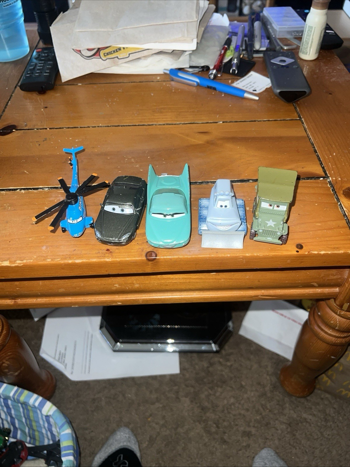 Disney Pixar CARS Mixed Lot of 5 Different Pieces