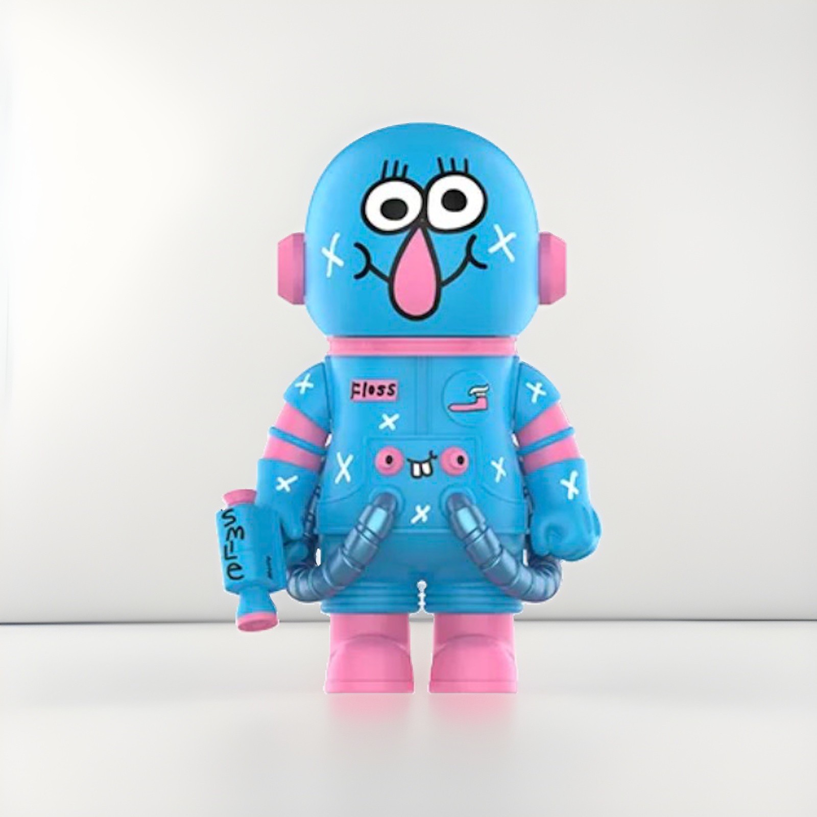 Mega Space Molly 400% Space Cadets Confirmed Floss (blue)