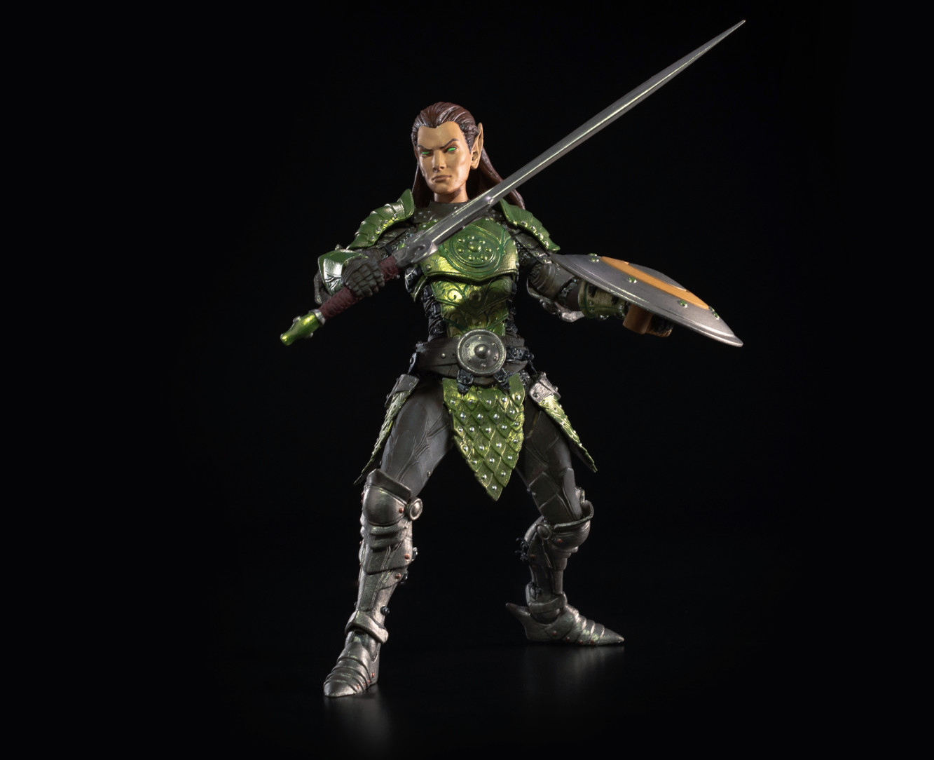 Mythic Legions War of the Aetherblade Deluxe Male Elf Builder with bonus head