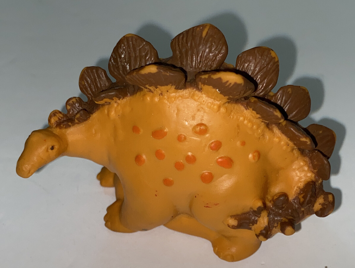 1991 National Geographic Stegosaurus Dinosaur Toy 3.5&Prime;