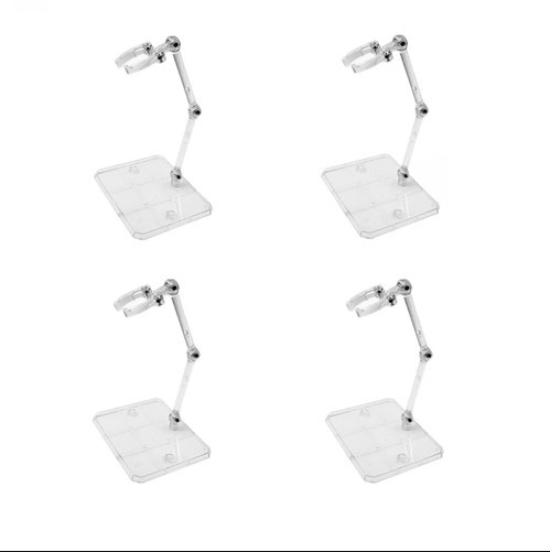 4PC HG144 Adjustable Action Figure Display Holder Base Doll Model Support Stand