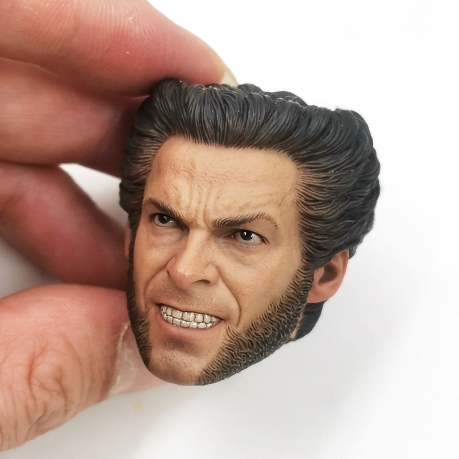 Head Sculpt Figure 1/6 Hot Toys HT MMS187 For X-Men The Last Stand Wolverine 2.0