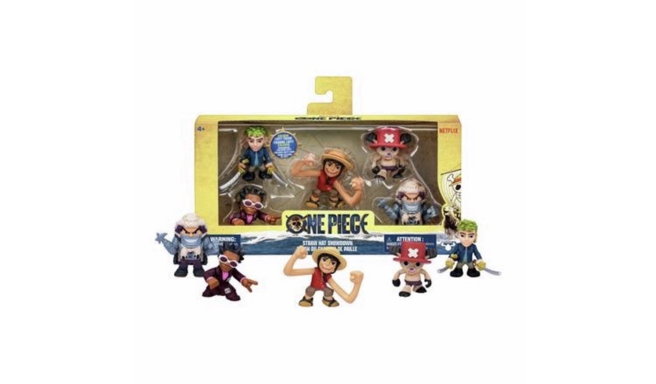 ONE PIECE Staw Hat Showdown Netflix “Exclusive” Action Figure Collection Set