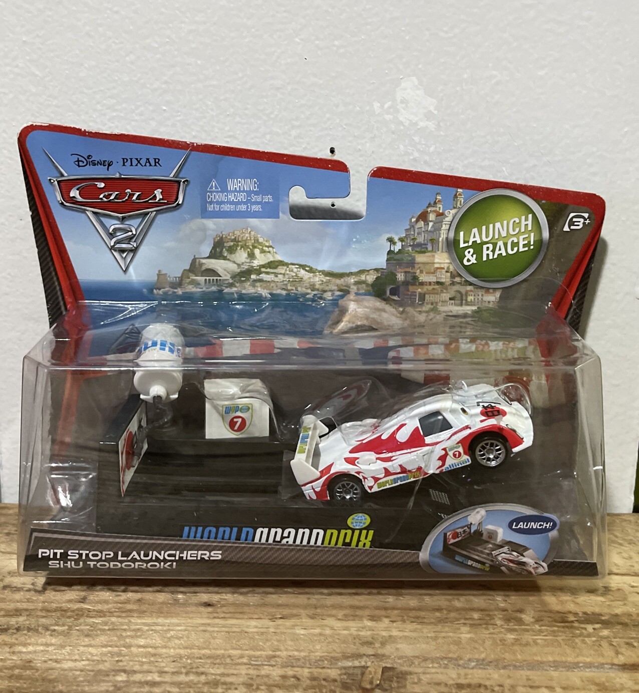 Mattel Disney Pixar Cars 2 Pit Stop Launchers Shu Todoroki