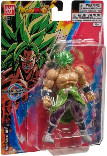 Bandai – Dragon Ball Super – Evolve – 5&Prime; Super Saiyan Broly Action Figure [New T