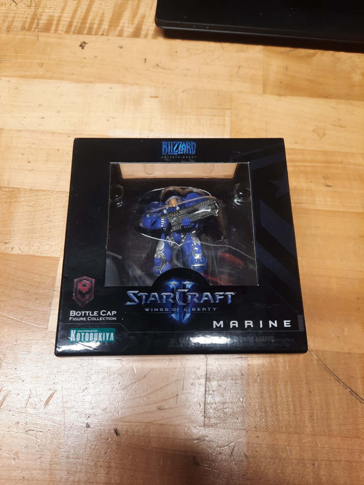 Kotobukiya Blizzard StarCraft Bottle Cap Figure 3 SET Zealot, Hydralisk, Marine