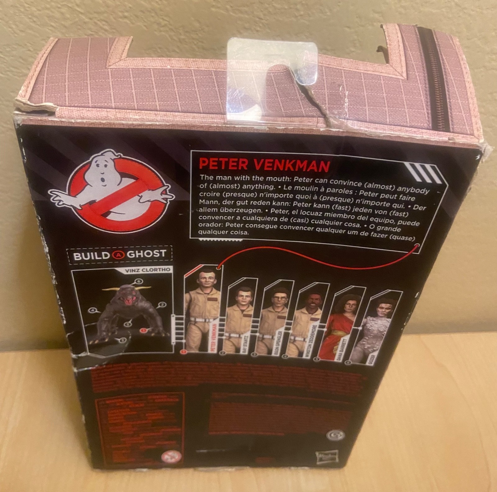 2020 Hasbro GHOSTBUSTERS DR. PETER VENKMAN Plasma Series New in Open Damaged box