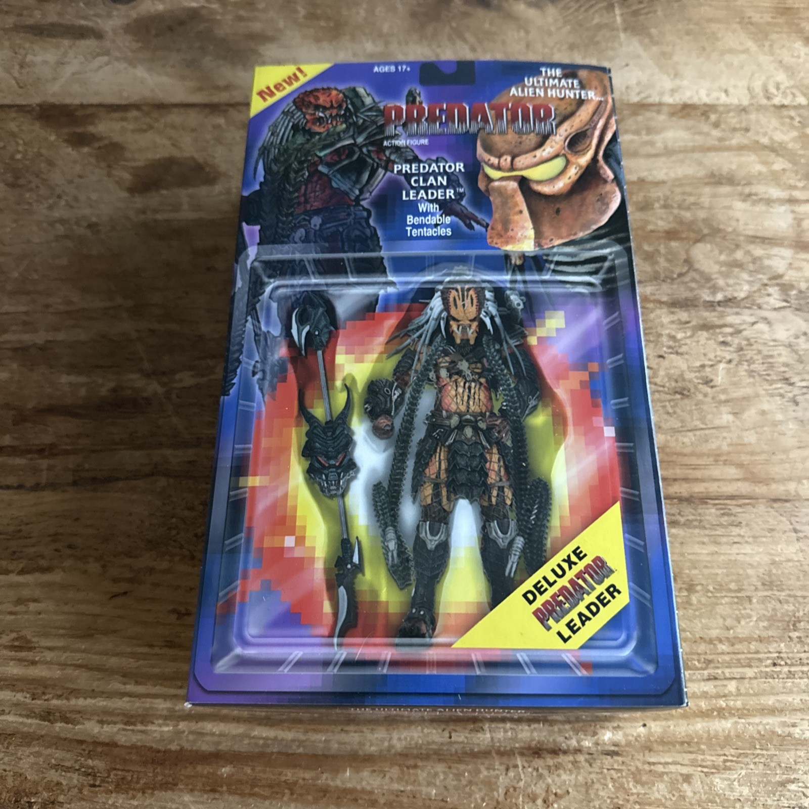 Predator Clan Leader 8.5&Prime; tall Deluxe Action Figure 1:12 Scale by NECA NEW! U