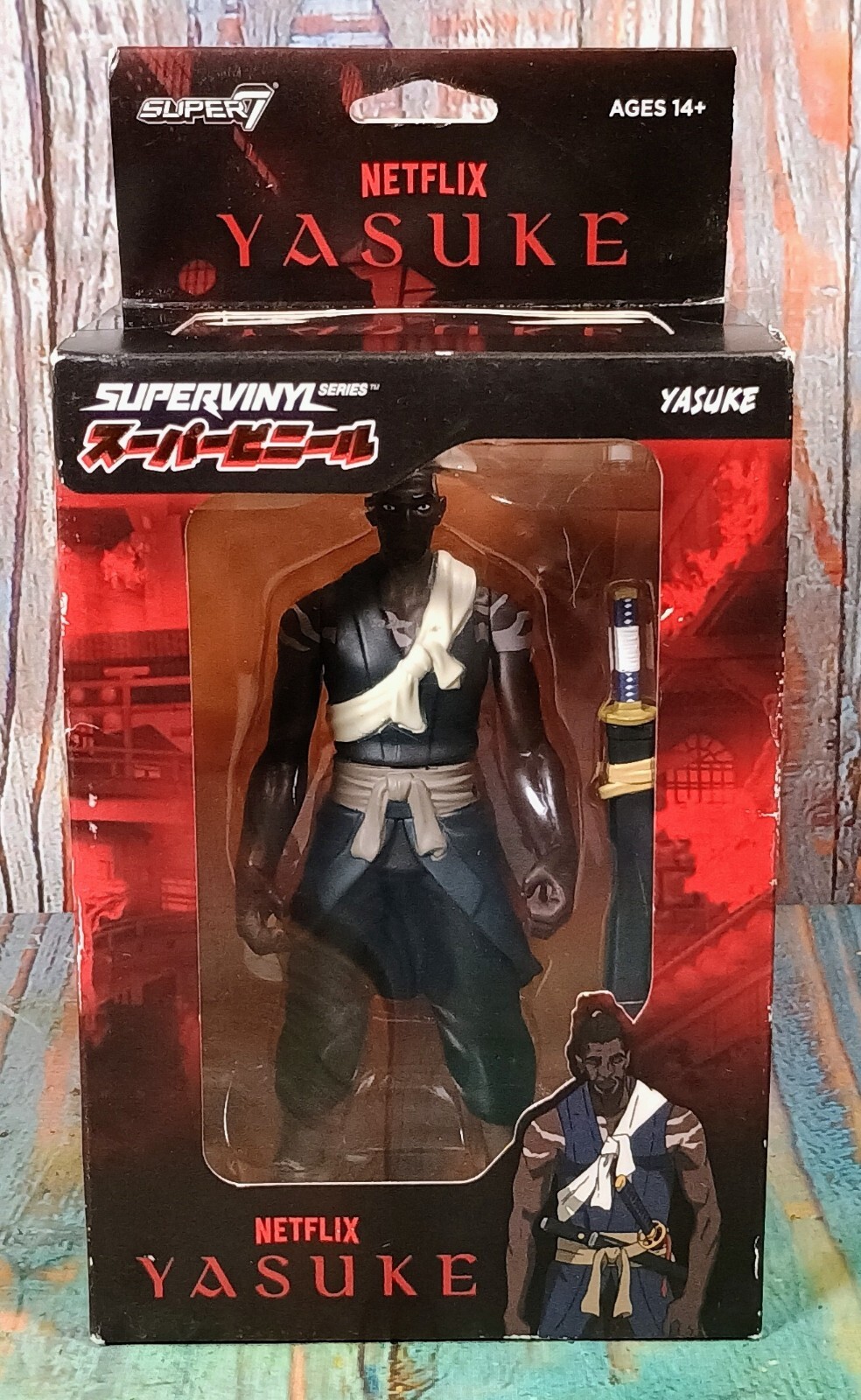 Netflix Yasuke Supervinyl – YASUKE – Ages 14+ – 6 inch Vinyl Figure