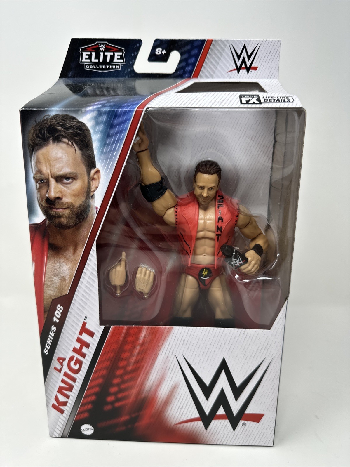 WWE LA Knight Elite Collection Series 108 Mattel Wrestling Action Figure