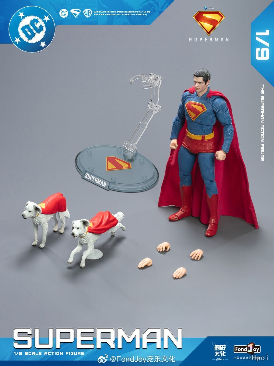 FondJoy DC Superman 1/9 Complete Action Figure Model IN Stock