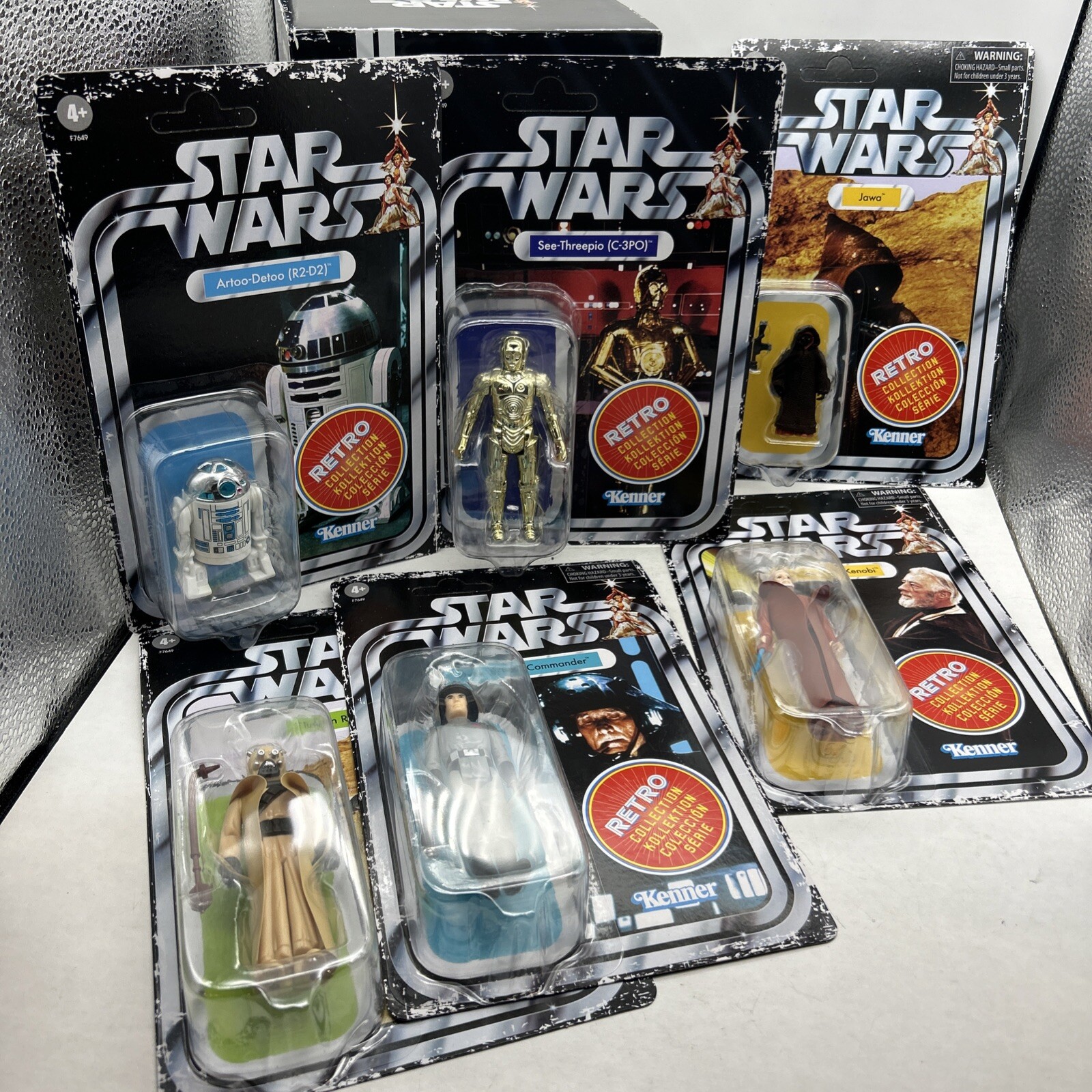 NEW Star Wars Retro Collection Kenner A New Hope Collectible 6 Pack Figures