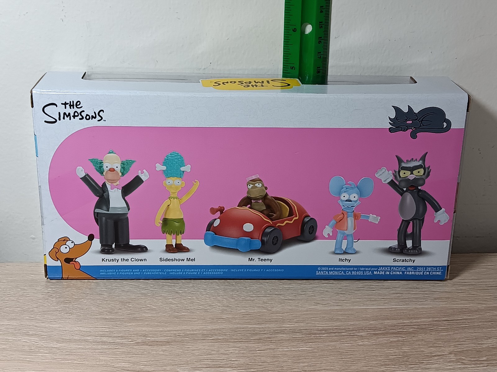 *FREE SHIP* 2.5&Prime; KRUSTY CLOWN SHOW Multipack The Simpsons Jakks Pacific FOX