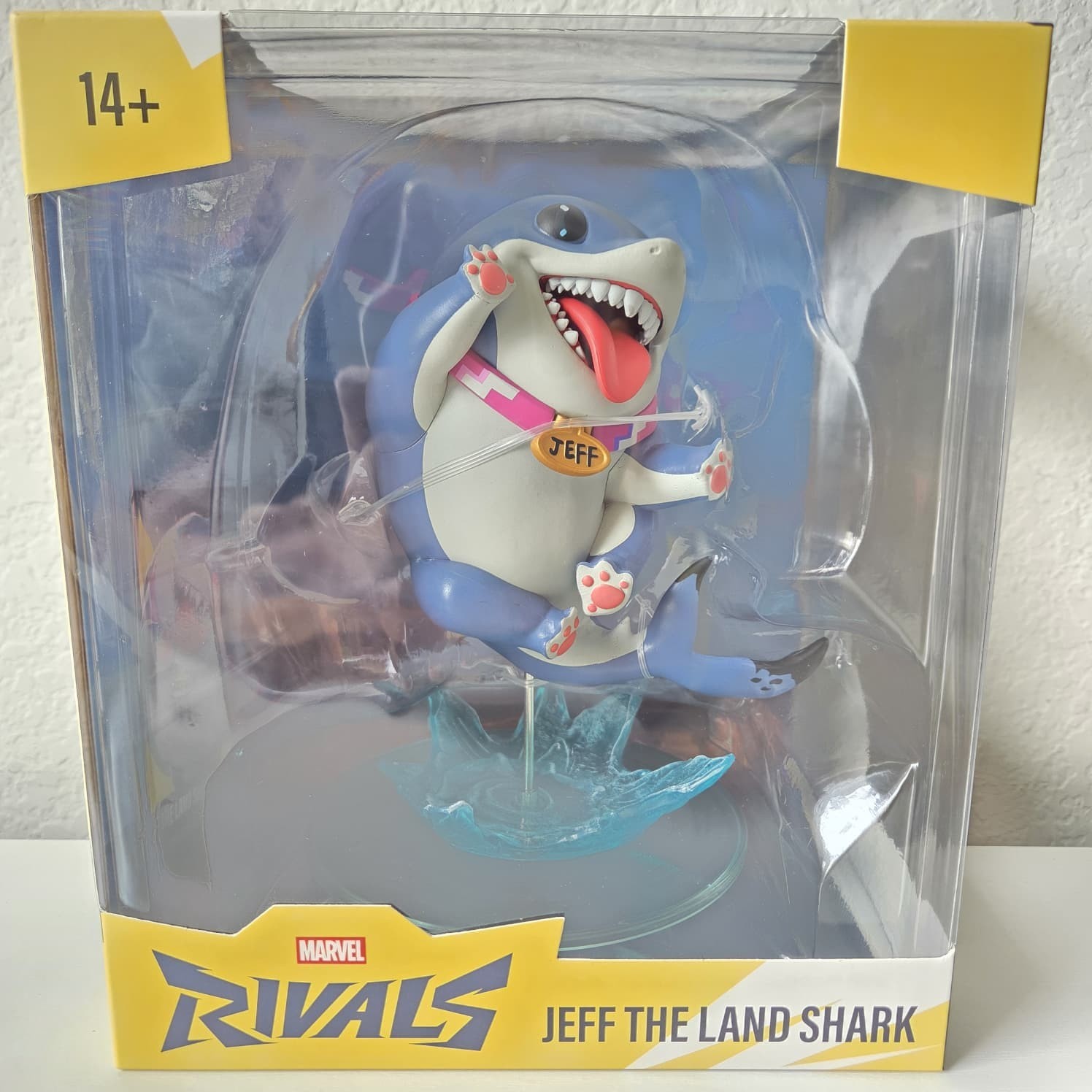 McFarlane Toys Marvel Rivals Jeff The Land Shark Posed Figure