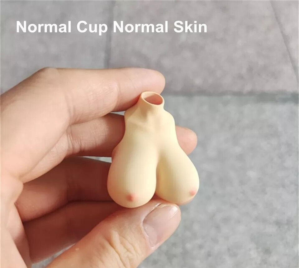 1:12 Replacement Bust Breast Cover Normal Size Skin Model For 6 » Female Body