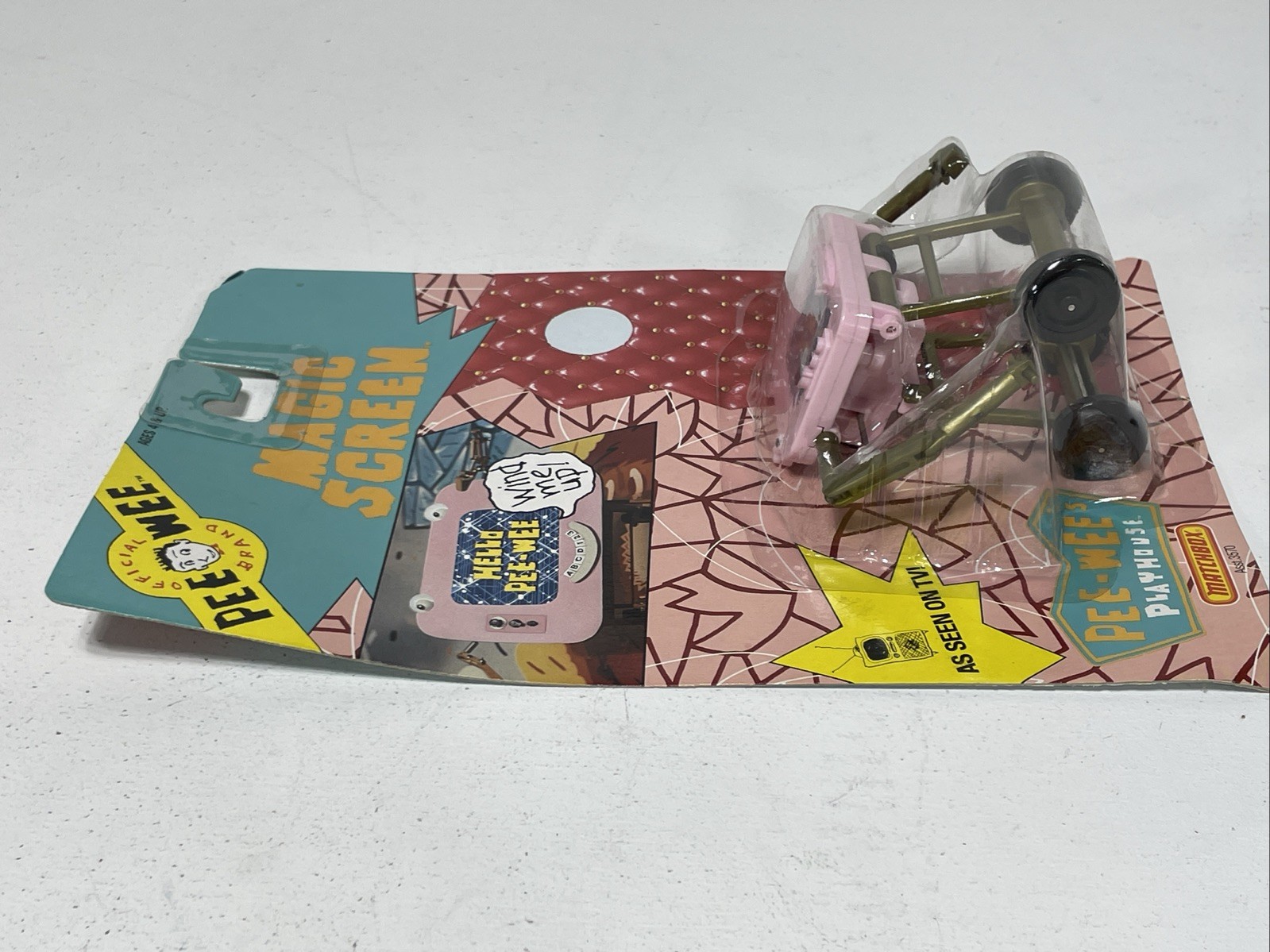 Pee-Wee Herman&rsquo;s Playhouse Magic Screen (1988) Matchbox Toy Figure New