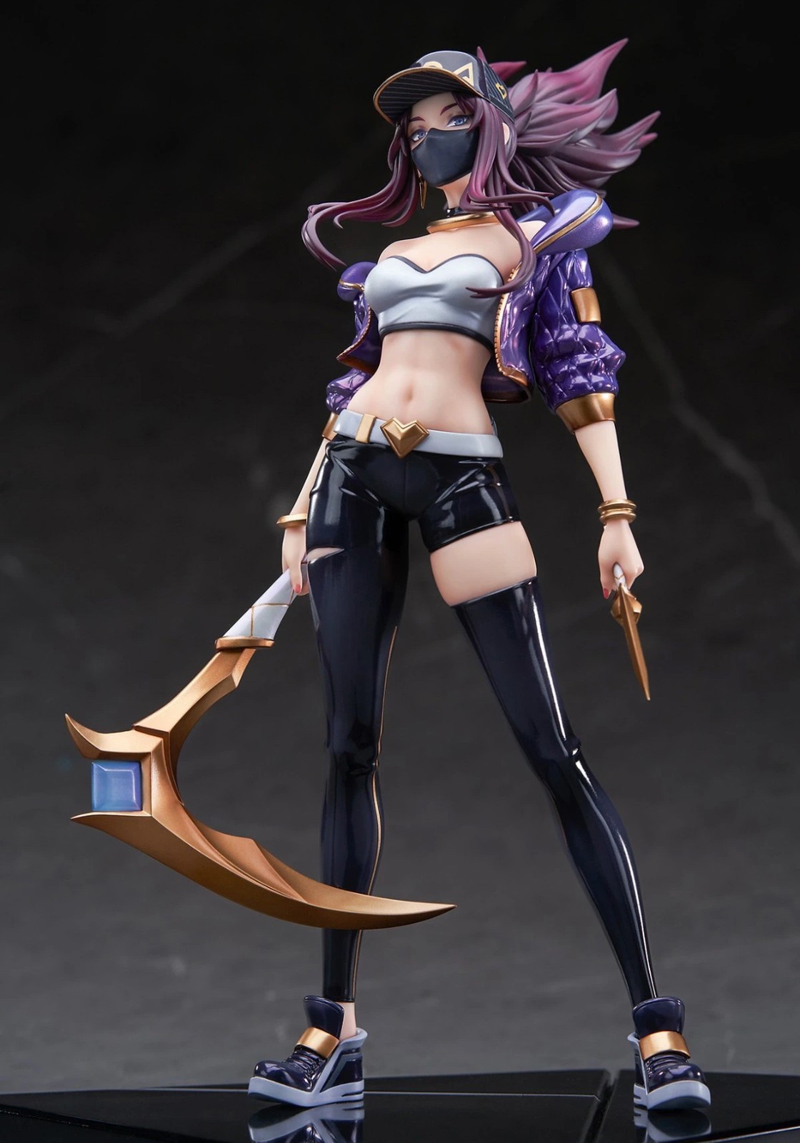 Original APEX League of Legends LOL K/DA Akali 1/7 Figure Statue Collection Gift