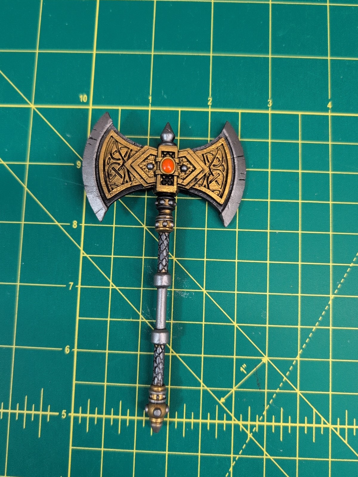 Mythic Legions Rising Sons Double Bladed Axe Head « NEW-US SELLER & I SHIP DAILY »