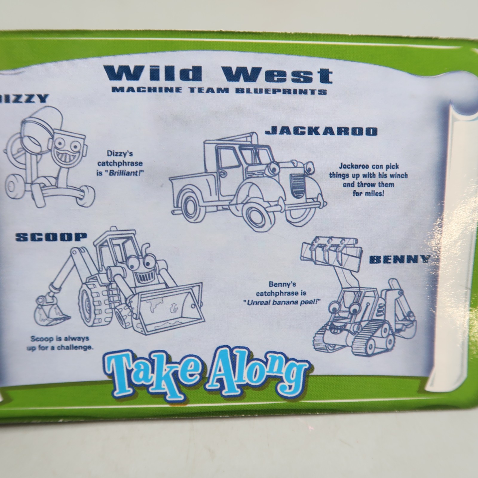 Bob The Builder Diecast Take Along Wild West Jackaroo Cement Gold Metal Toy 2006